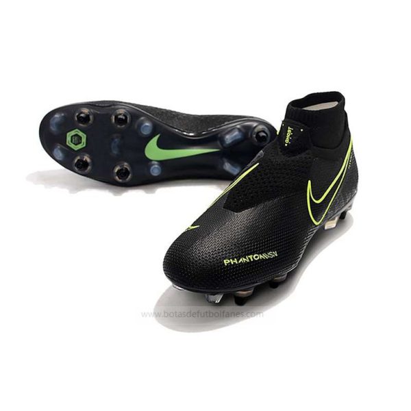 Nike Phantom Vision Elite DF SG PRO Anti Clog Negro Verde